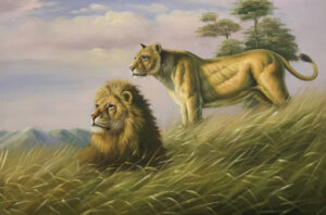 His Majesty and the Queen