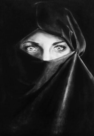 Behind the veil