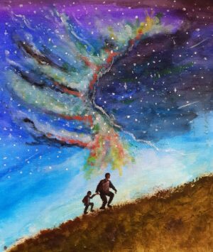 Walking up the galaxy