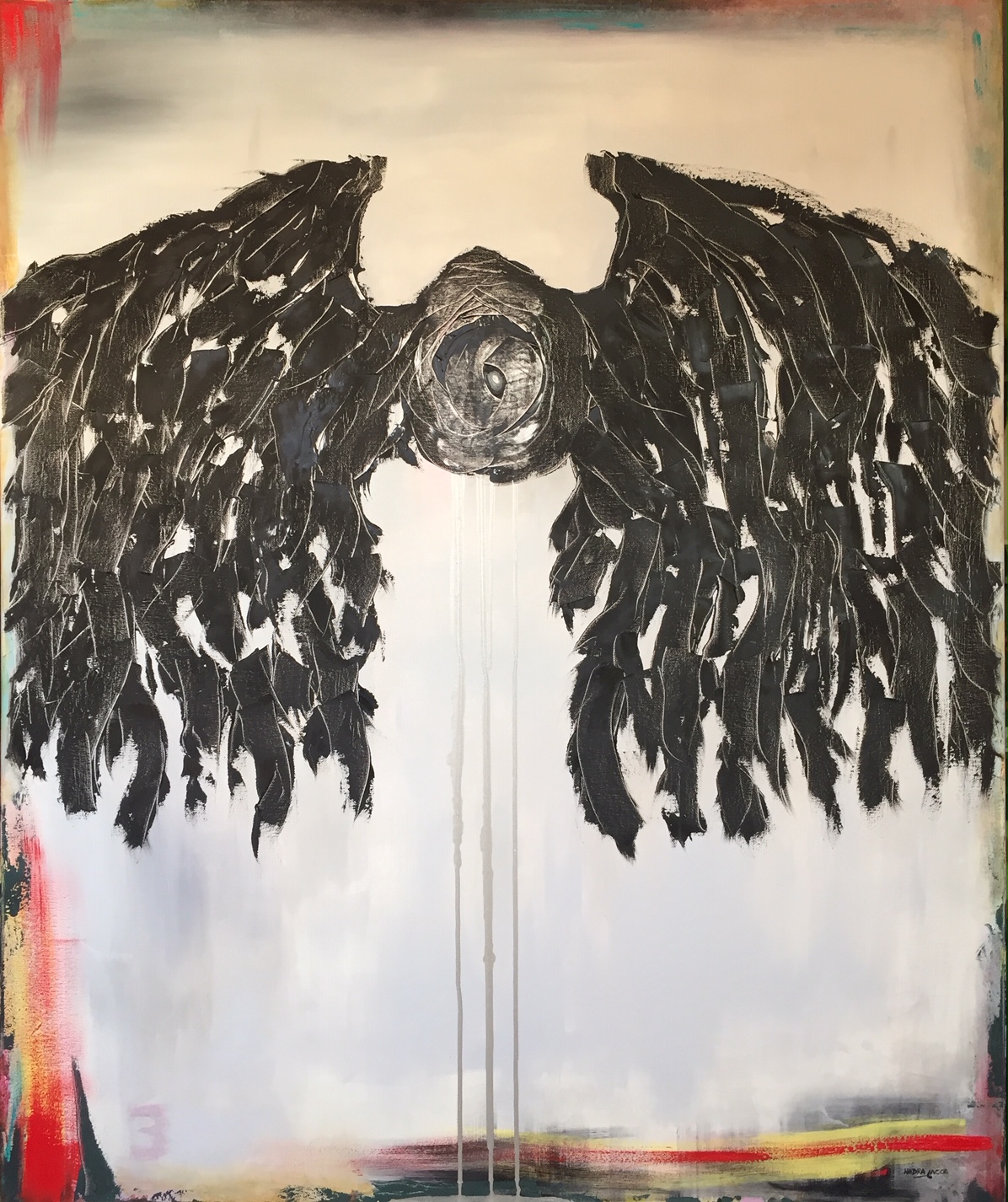 Título Master Power. Técnica óleo sobre tela. Medidas 100m x 120 m