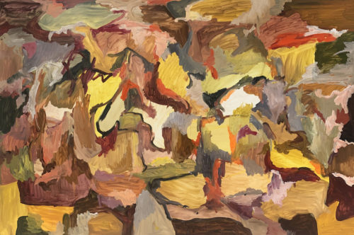 Life is ok_10x180cm_2020_Oil s Life is ok_10x180cm_2020_Oil s