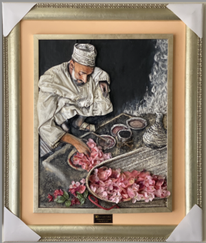 OMANI MAN MAKING ROSEWATER