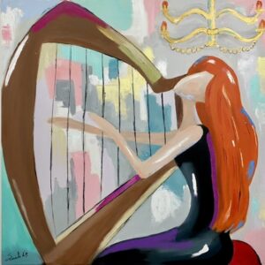 The harpist
